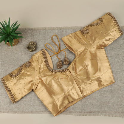 Golden Silk Blouse