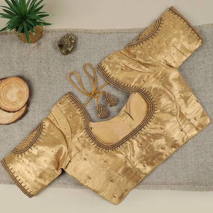 Golden Silk Blouse