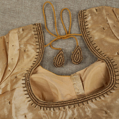 Golden Silk Blouse